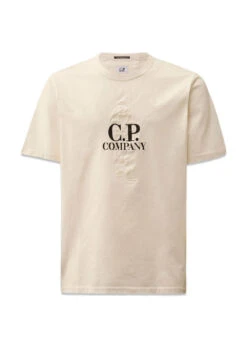 C.P. Company T-Shirts - Short Sleeve - Gauze White