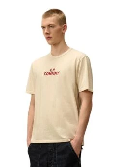 C.P. Company T-Shirts - Short Sleeve - Pistachio Shell 10 C.P. Company T-Shirts - Short Sleeve - Pistachio Shell -Butler Loftet Butik T Shirts Short Sleeve Pistachio Shell C P Company 4
