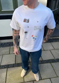 Foret THINGS T-SHIRT - White 7 Foret THINGS T-SHIRT - White -Butler Loftet Butik THINGS T SHIRT White Foret 3