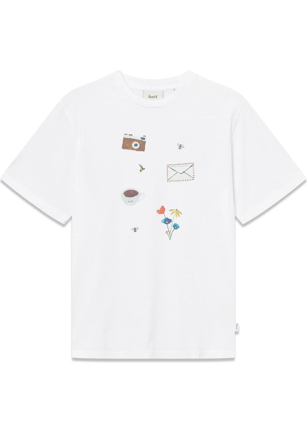 Foret THINGS T-SHIRT - White 3 Foret THINGS T-SHIRT - White