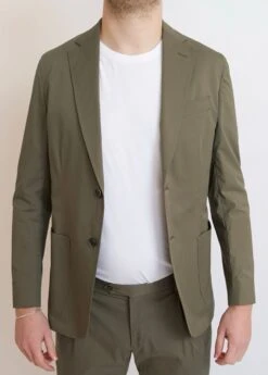 TMB Cotton Stretch Dream Jacket - Green