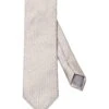 ETON Tie - Light Grey -Butler Loftet Butik Tie Light Grey Eton