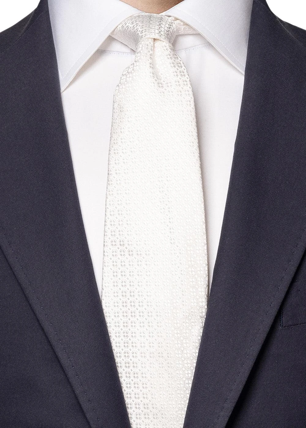 ETON Tie - White 4 ETON Tie - White - Billede 2