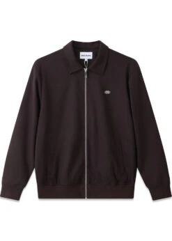 Track Zip Jacket - Brown
