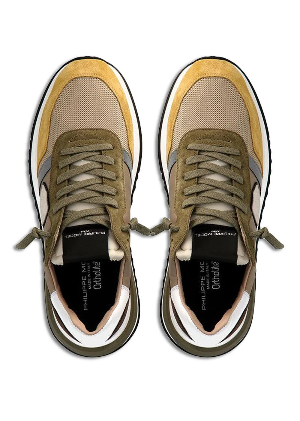 Philippe Model Tropez Mondial - Senape Taupe 4 Philippe Model Tropez Mondial - Senape Taupe - Billede 2