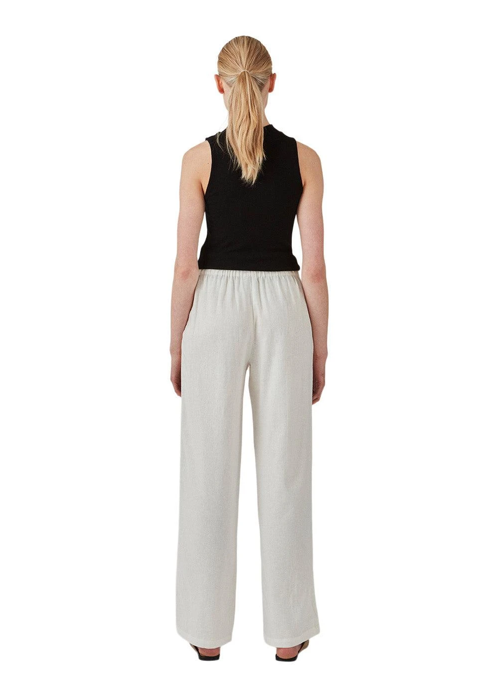 Modström TulsiMD Pants - Soft White 10 Modström TulsiMD Pants - Soft White - Billede 8