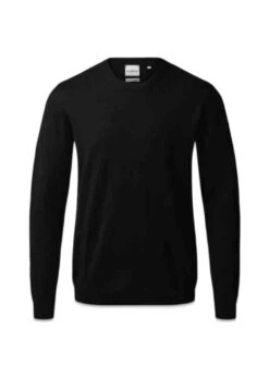 Clipper Turin Pullover O Neck - Black