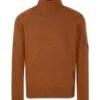 C.P. Company Turtle Neck Knitwear - Bronze Brown -Butler Loftet Butik Turtle Neck knitwear Bronze Brown C P Company