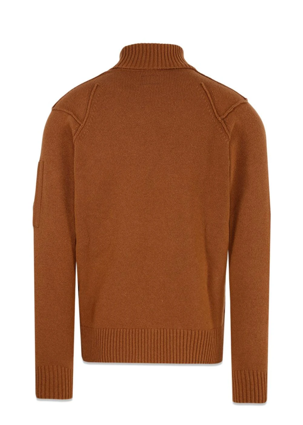 C.P. Company Turtle Neck Knitwear - Bronze Brown 4 C.P. Company Turtle Neck Knitwear - Bronze Brown - Billede 2