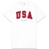 USA T-Shirt - White