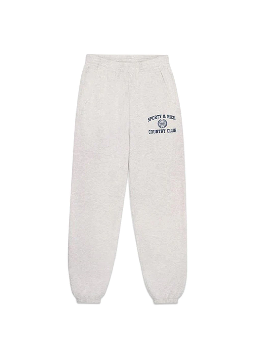 Varsity Crest Sweatpant - Heather Gray 3 Varsity Crest Sweatpant - Heather Gray