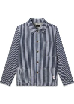 A.P.C. Veste Raphael - Bleu Blanc