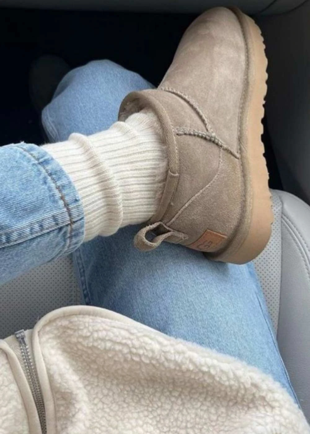 Ugg W Classic Ultra Mini - Antilope 4 Ugg W Classic Ultra Mini - Antilope - Billede 2