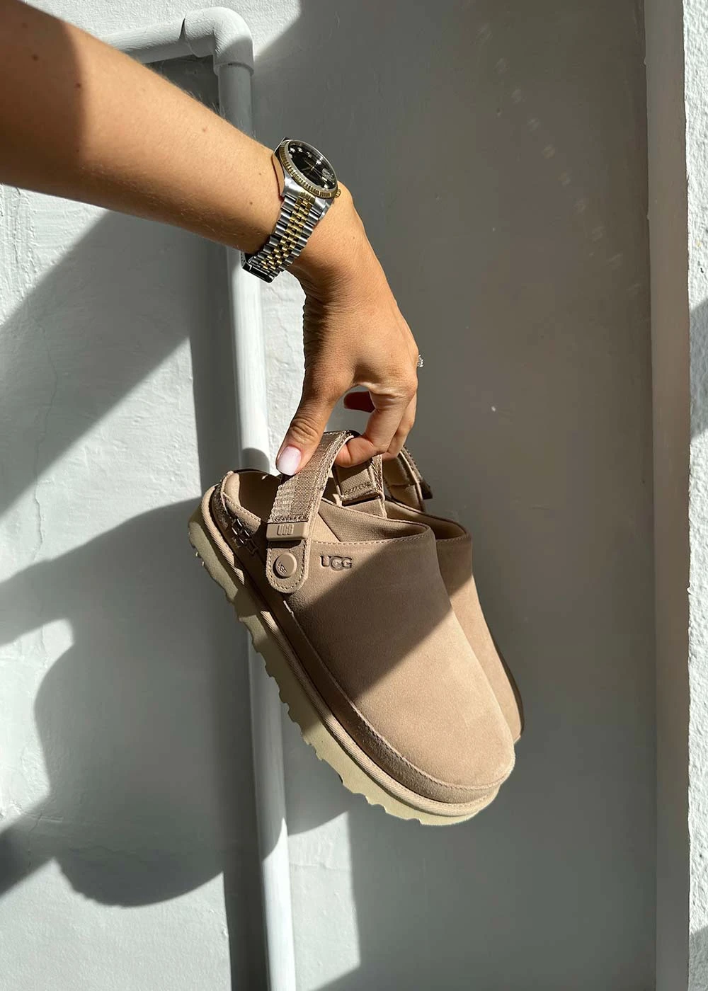 Ugg W Goldenstar Clog - Sand 4 Ugg W Goldenstar Clog - Sand - Billede 2