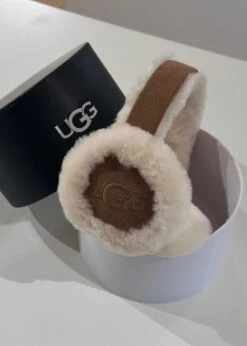 Ugg W Sheepskin Embroidery Earmuff - Chestnut