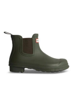 Hunter WOMENS ORIGINAL CHELSEA BOOT - Dov/Dark Olive