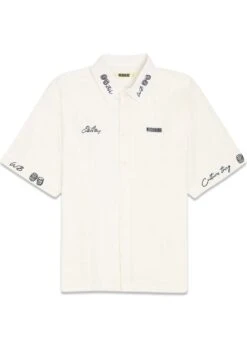 Woodbird Wang Embroid Shirt - Off White