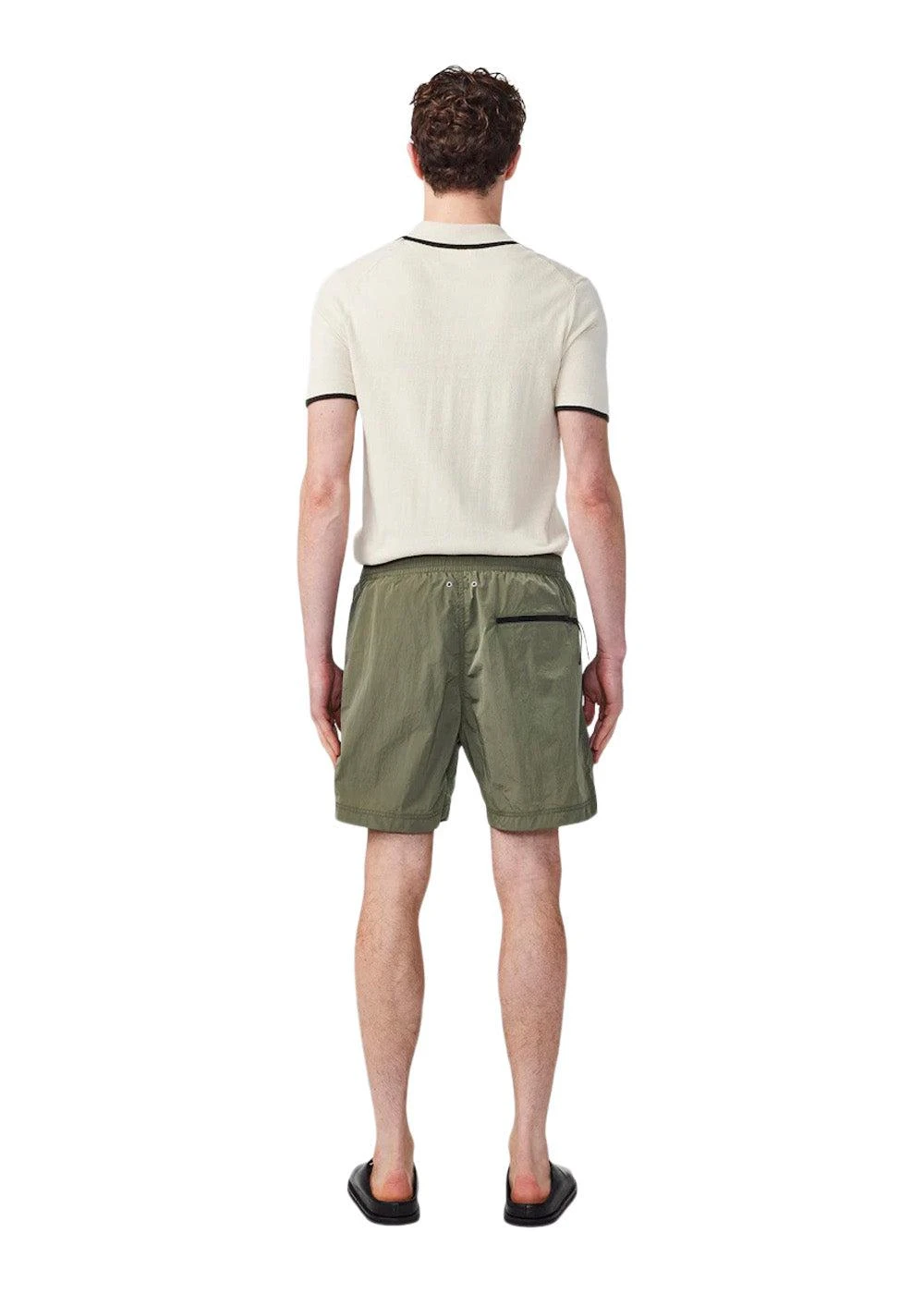 Warren Swim Shorts 1442 - Khaki Army 5 Warren Swim Shorts 1442 - Khaki Army - Billede 3