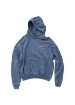 Washed Premium Hoodie - Blue