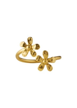 Wild Poppy Ring - Goldplated