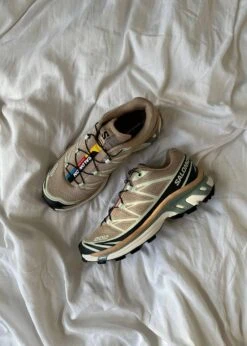 Salomon XT-6 - Oxford Tan / Carbon / Clearly Aqua -Butler Loftet Butik XT 6 Oxford Tan Carbon Clearly Aqua Salomon 5