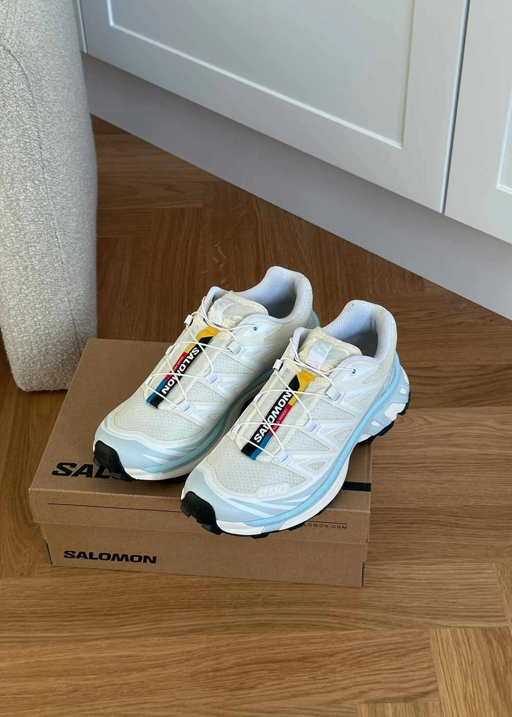 Salomon XT-6 - Vanilla Ice / Ballad Blue / Iced Aqua 6 Salomon XT-6 - Vanilla Ice / Ballad Blue / Iced Aqua - Billede 4