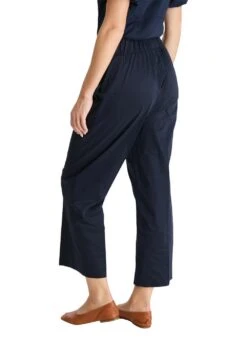 Neo Noir Yana Poplin Pants - Navy -Butler Loftet Butik Yana Poplin Pants Navy Neo Noir 4