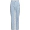 Neo Noir Zuzan Big Stripe Pants - Light Blue -Butler Loftet Butik Zuzan Big Stripe pants Light Blue Neo Noir